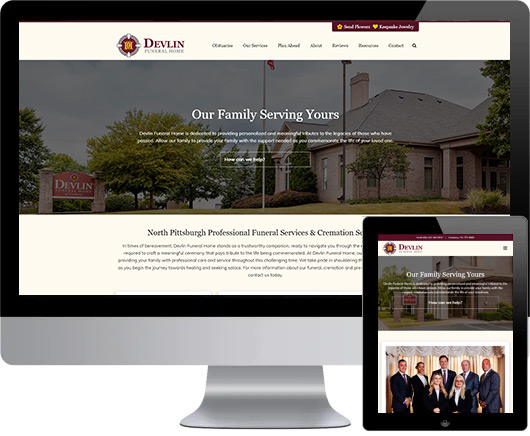 Devlin Funeral Home by Icecube Digital