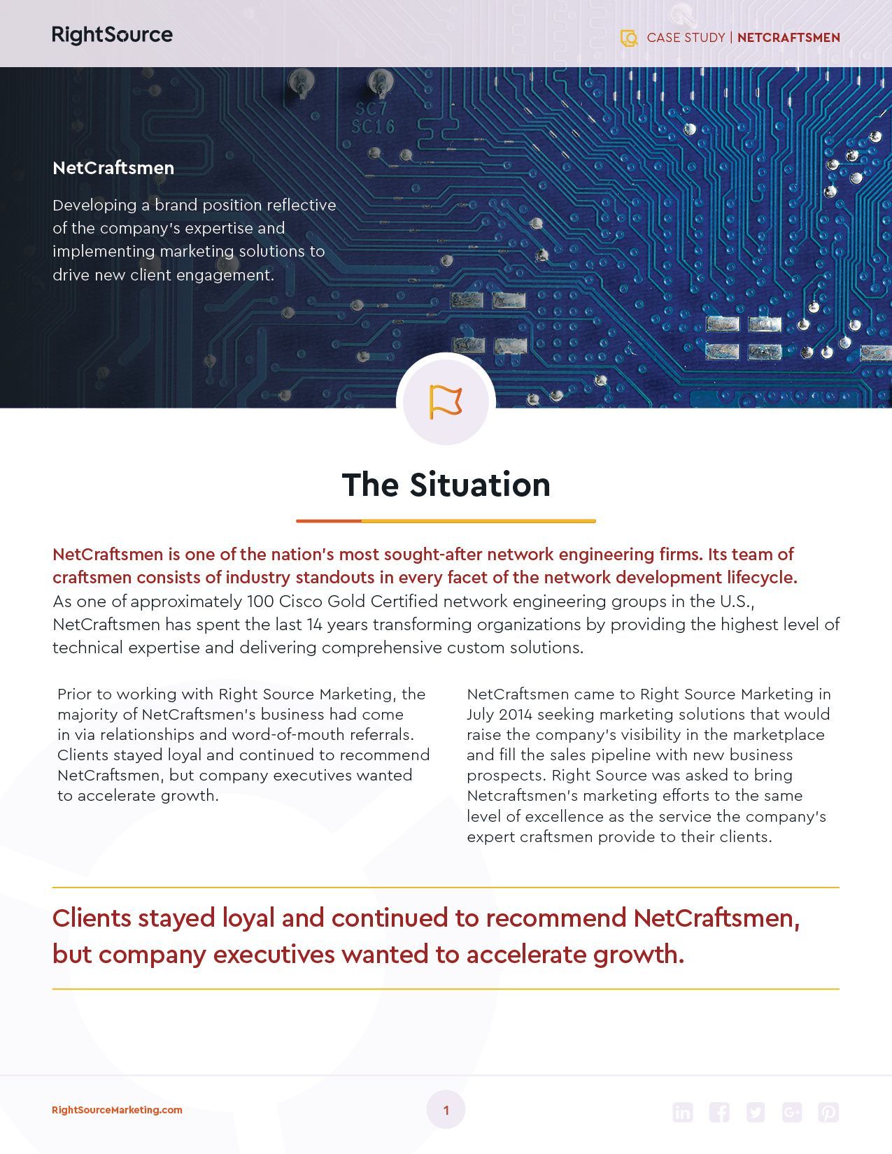 Case Study: NetCraftsmen by Right Source Marketing